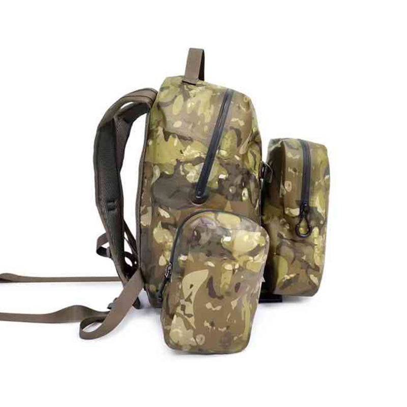 600D TPU 18L waterproof zipper dry backpack wholesale large capacity multifunctional dry bag backpack manufacture
